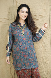 Ajrak print Coord set